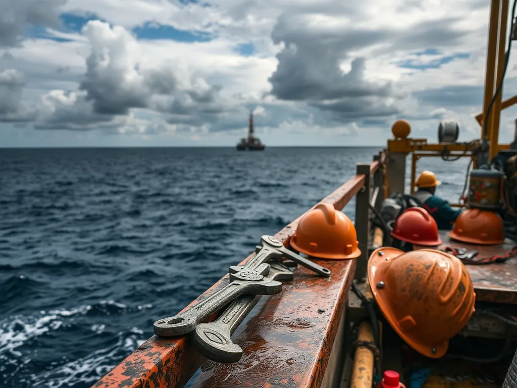 Jak wygląda praca na platformie wiertniczej? Odkryj codzienność w ekstremalnych warunkach