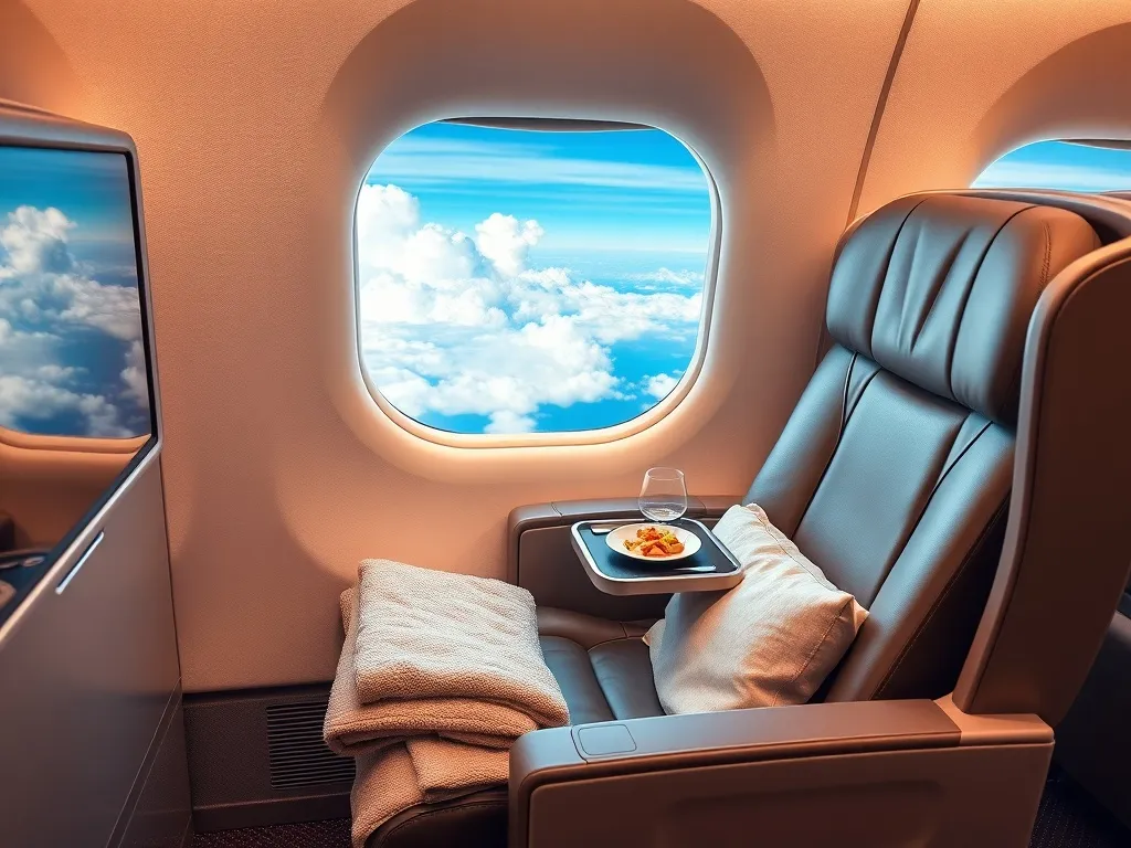 Ile kosztuje lot biznes klasą? Sprawdź ceny i porady podróżnicze